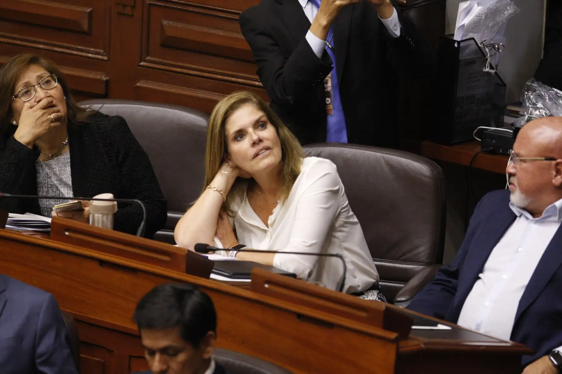Se aprobó el voto de confianza al gabinete liderado por el Premier César Villanueva . Foto: ANDINA/Eddy Ramos.