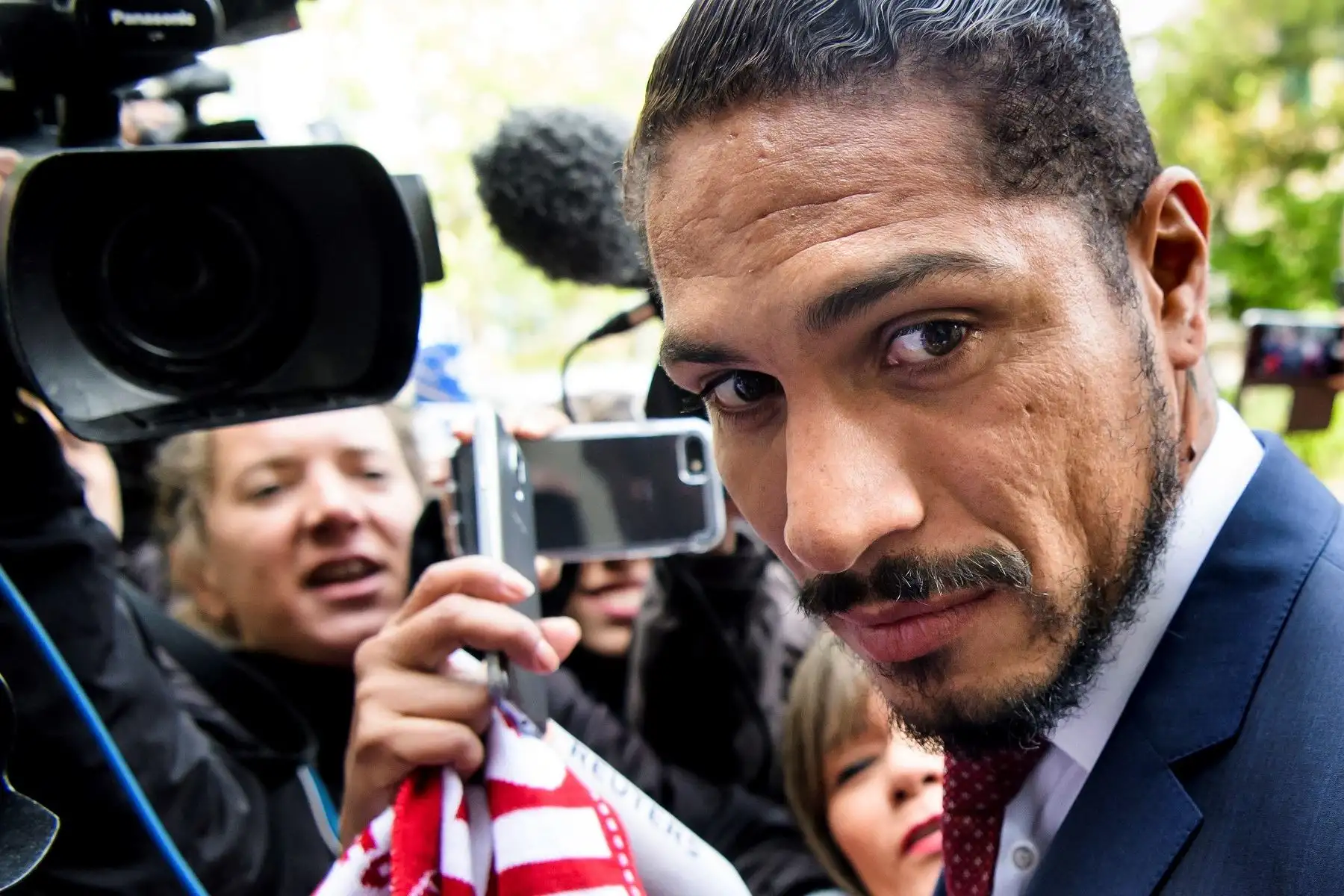 Paolo Guerrero. Foto: Efe.