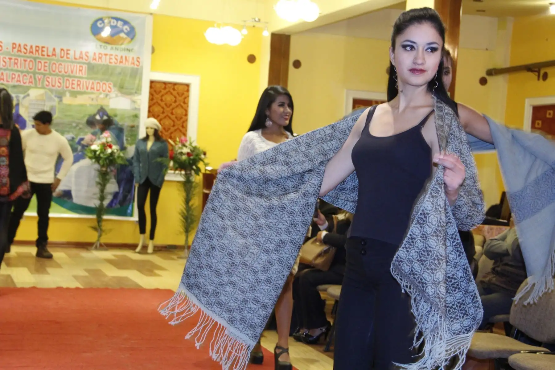 Artesanas de Puno apuestan por la transformación de fibra de alpaca.: ANDINA