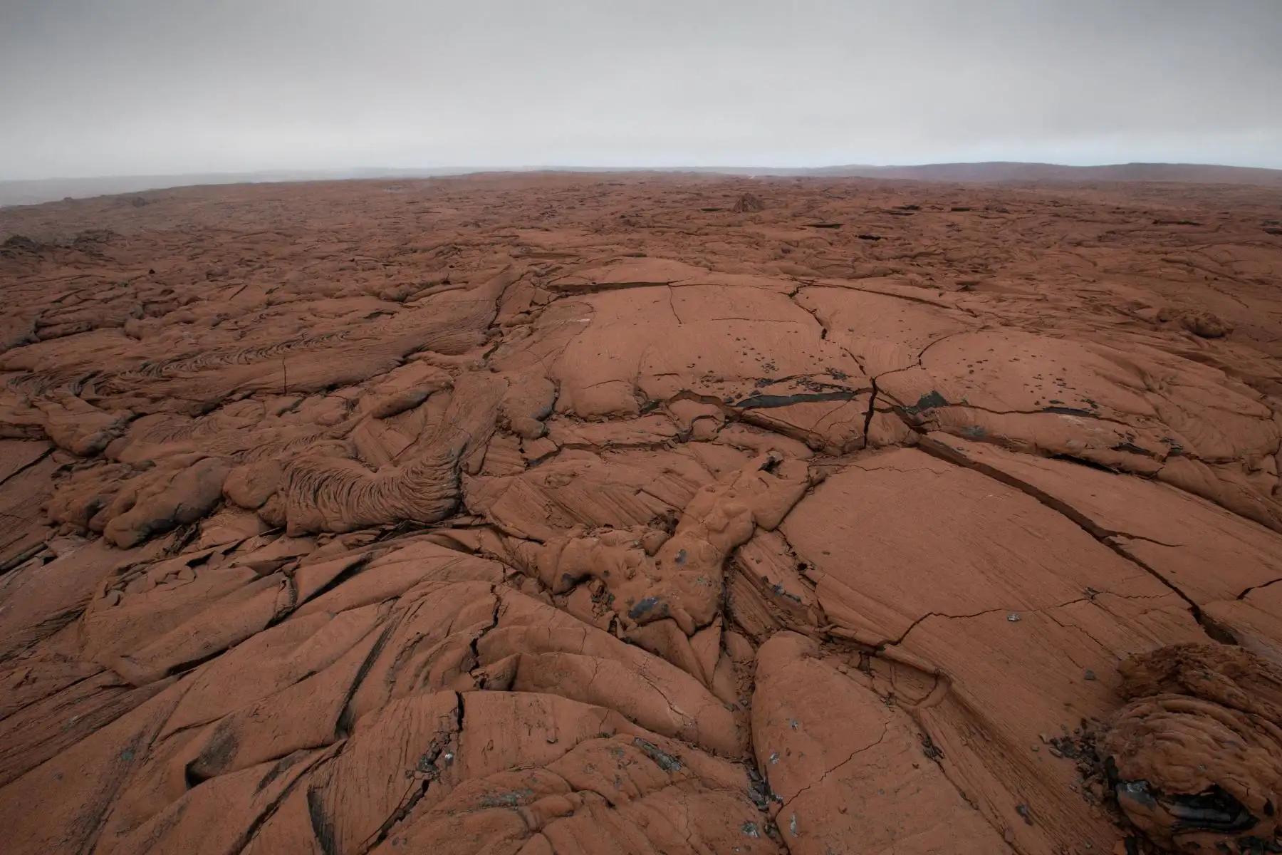 Detalle de una de las zonas del volcán Kilauea en Hawai (Estados Unidos). Foto: EFE