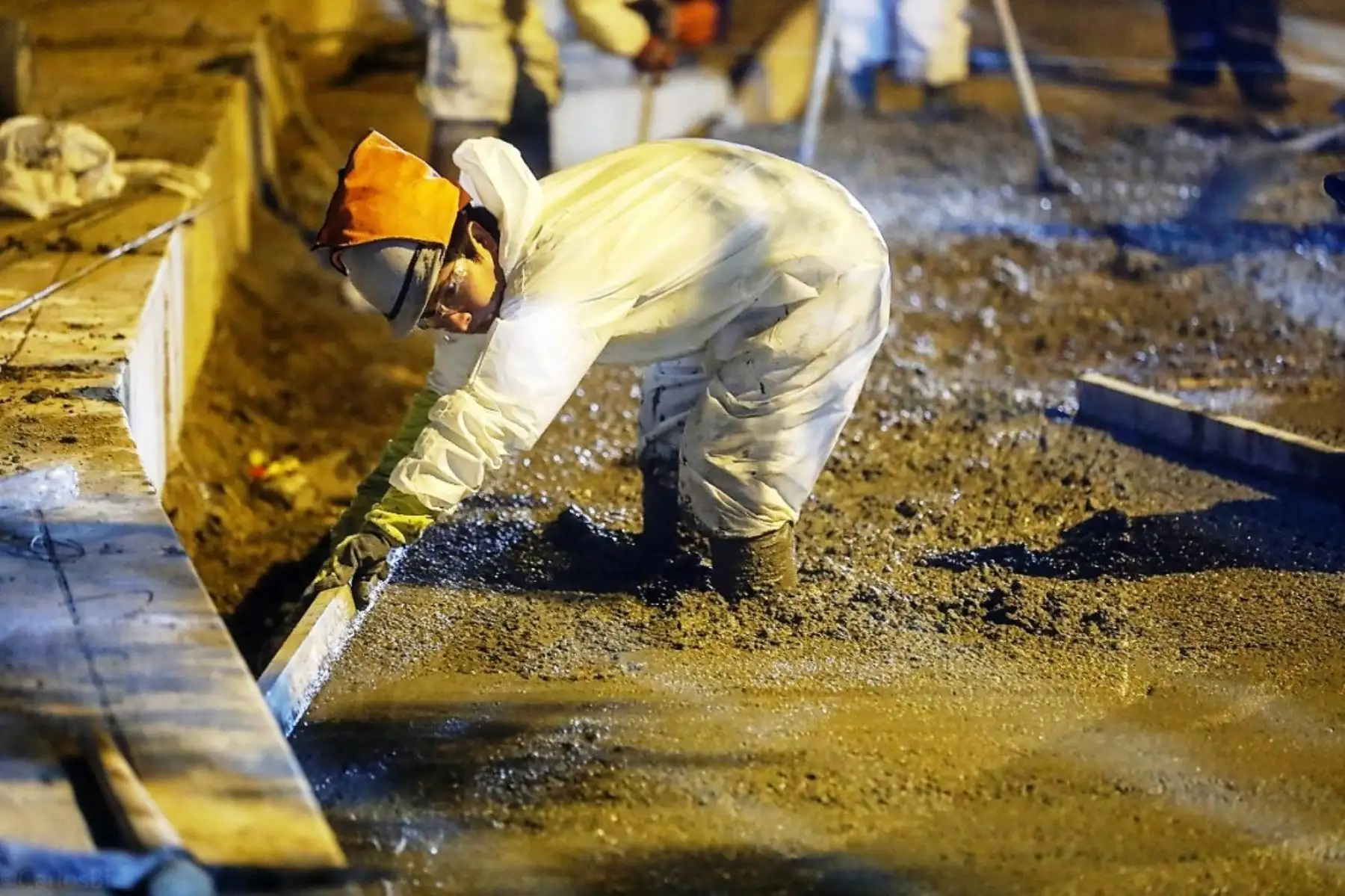 Obras en la avenida La Molina. Foto: ANDINA/Difusión.