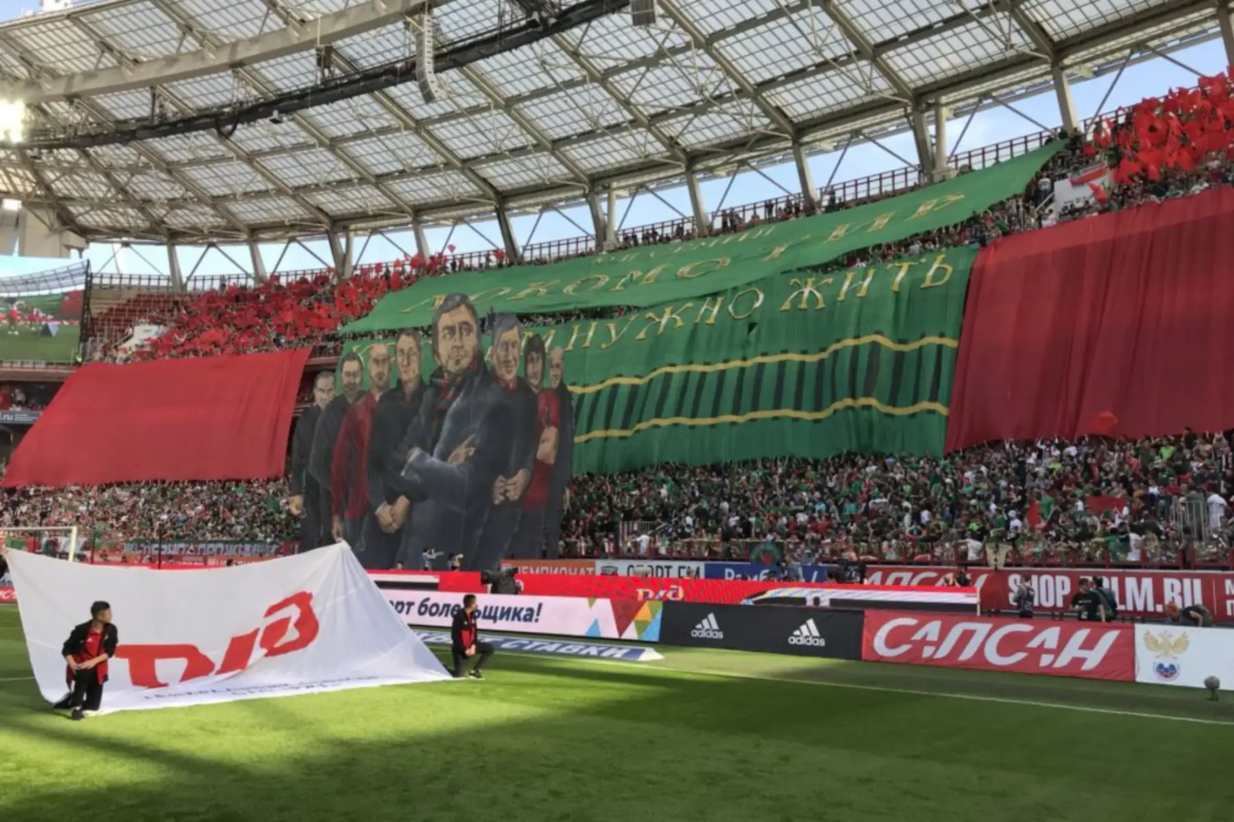 Lokomotiv campeón de la Liga Premier de Rusia.Foto:twiter:Locomotiv