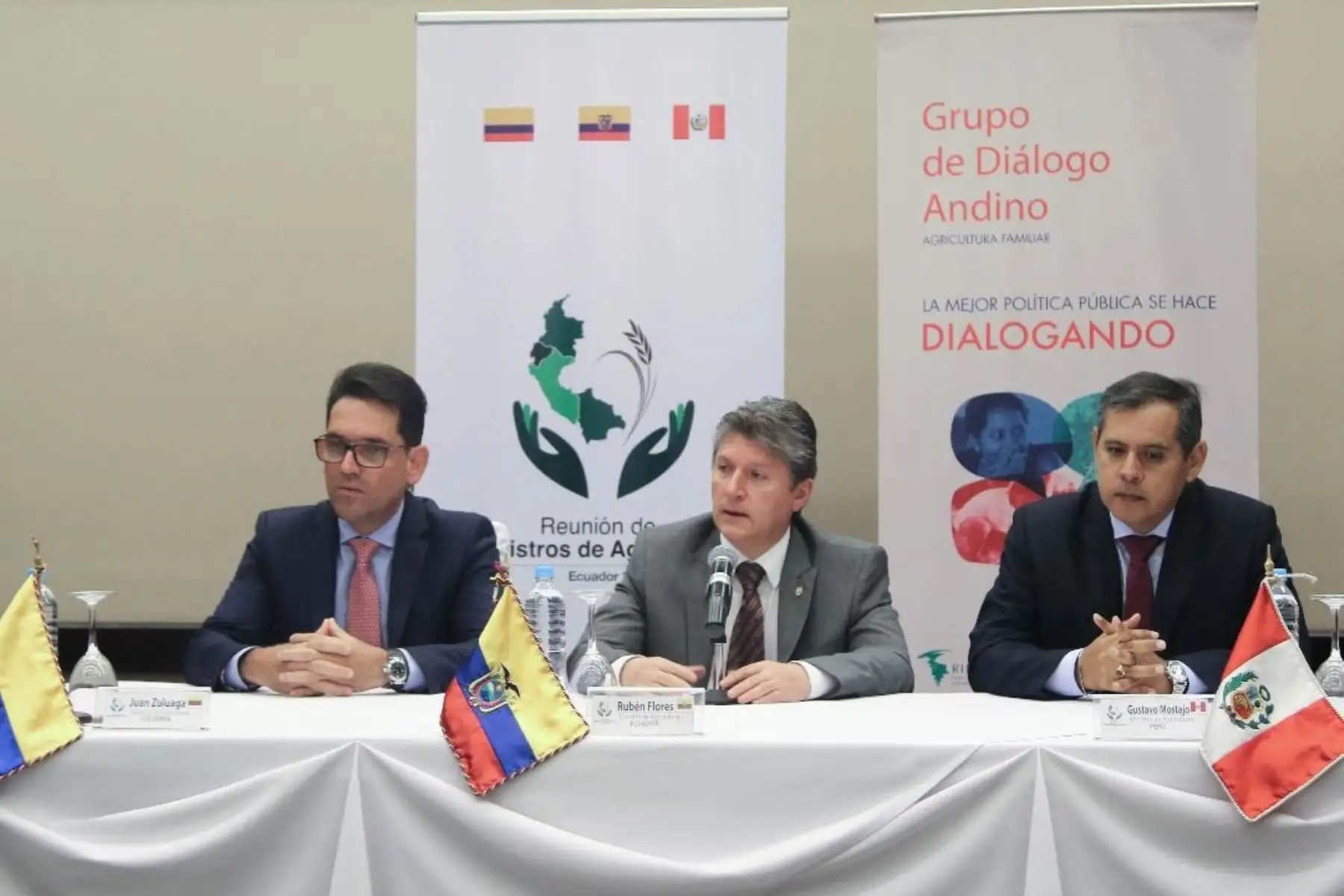 Ministros de Agricultura de la Comunidad Andina de Naciones.