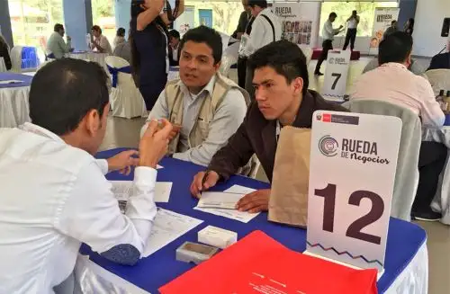 Rueda de negocios en Huánuco.