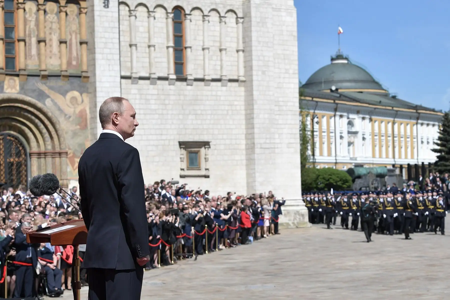 Presidente de Rusia, Vladimir Putin. Foto: AFP.