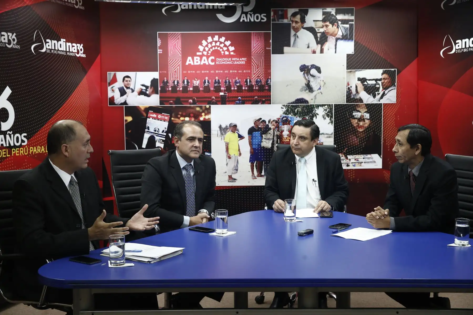 Mesa redonda Mirada Económica organizada por la Agencia Andina y el diario El Peruano. ANDINA/Melina Mejía