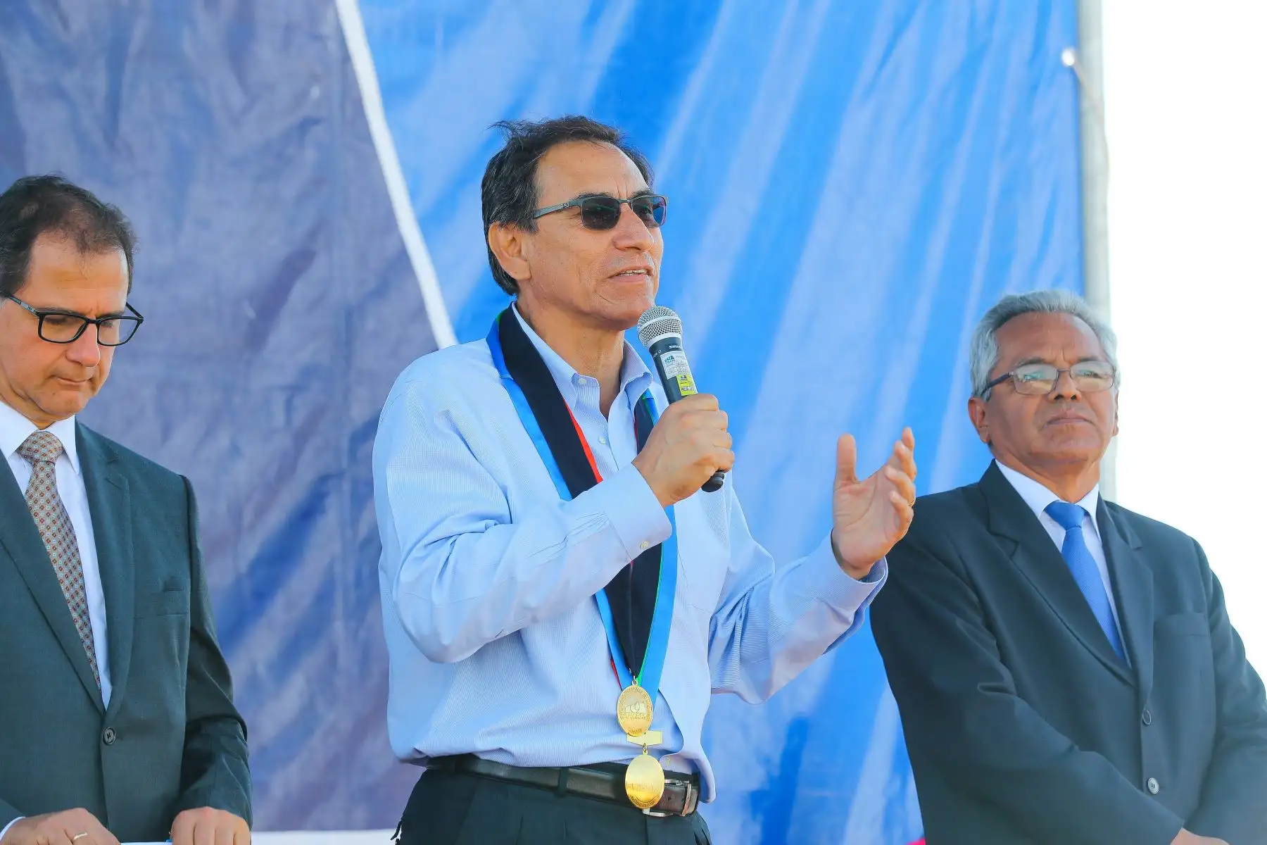 Presidente Vizcarra inaugura IV Congreso Internacional Sur Minero-IV Comasurmin, en Moquegua. Foto: ANDINA/Prensa Presidencia.