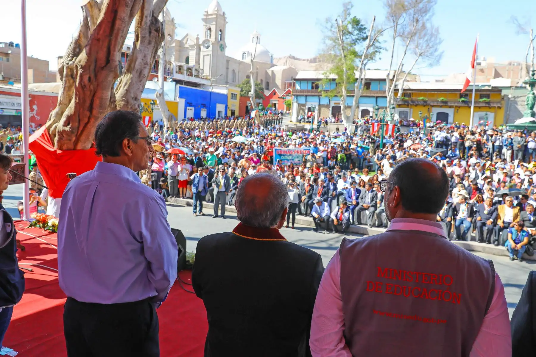 Presidente Vizcarra recibe reconocimiento en Moquegua.  Foto: ANDINA/Prensa Presidencia