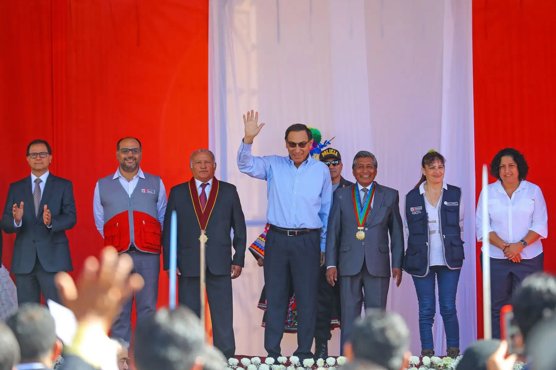 Presidente Vizcarra recibe reconocimiento en Moquegua.  Foto: ANDINA/Prensa Presidencia