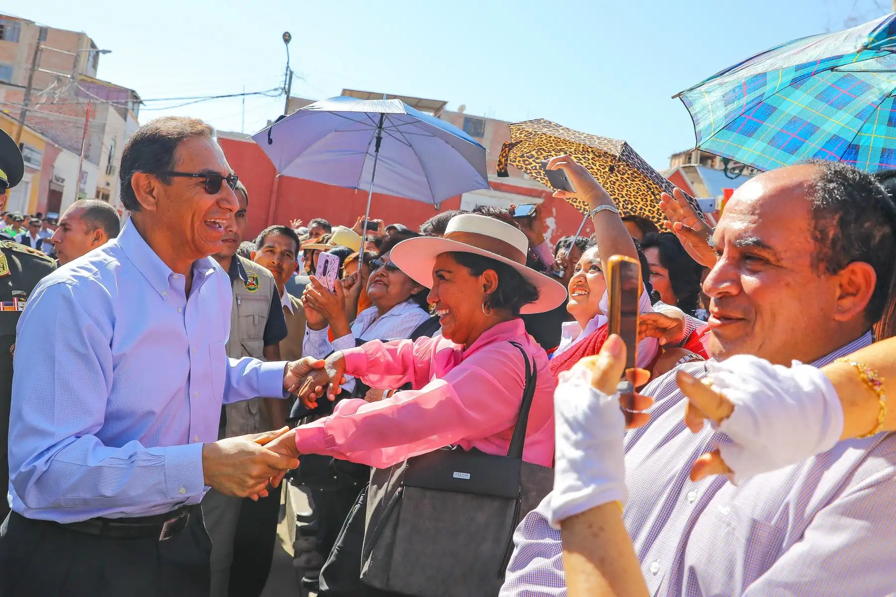 Presidente Vizcarra recibe reconocimiento en Moquegua.  Foto: ANDINA/Prensa Presidencia