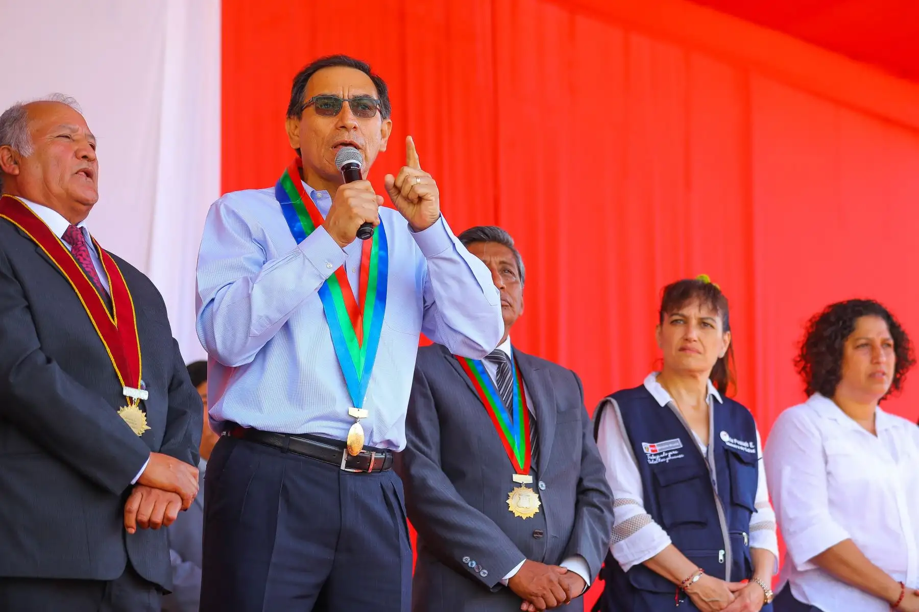 Presidente Vizcarra recibe reconocimiento en Moquegua.  Foto: ANDINA/Prensa Presidencia