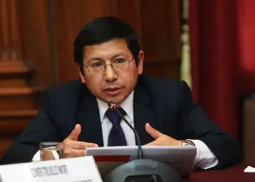 Ministro de Transportes y Comunicaciones, Edmer Trujillo. ANDINA/Norman Córdova