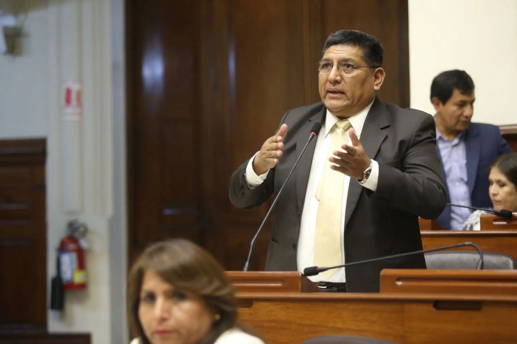 Congresista Mario Mantilla, primer vicepresidente del Congreso.
