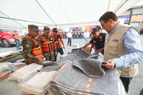 El Instituto Nacional de Defensa Civil (Indeci) fortalece la coordinación con las autoridades competentes las acciones de prevención y mitigación frente a los impactos de las heladas y friaje en las poblaciones vulnerables del país