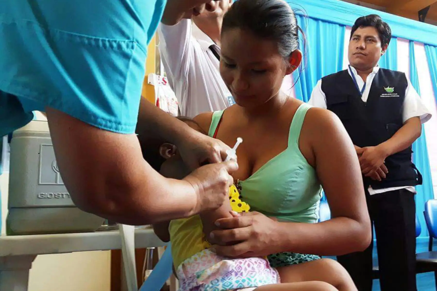 Ministerio de Salud supervisa la implementación del plan regional de prevención del friaje en Madre de Dios. ANDINA/Difusión