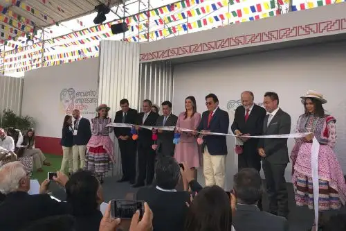 Se inicia en Arequipa el VII Encuentro Empresarial Andino. ANDINA/Difusión