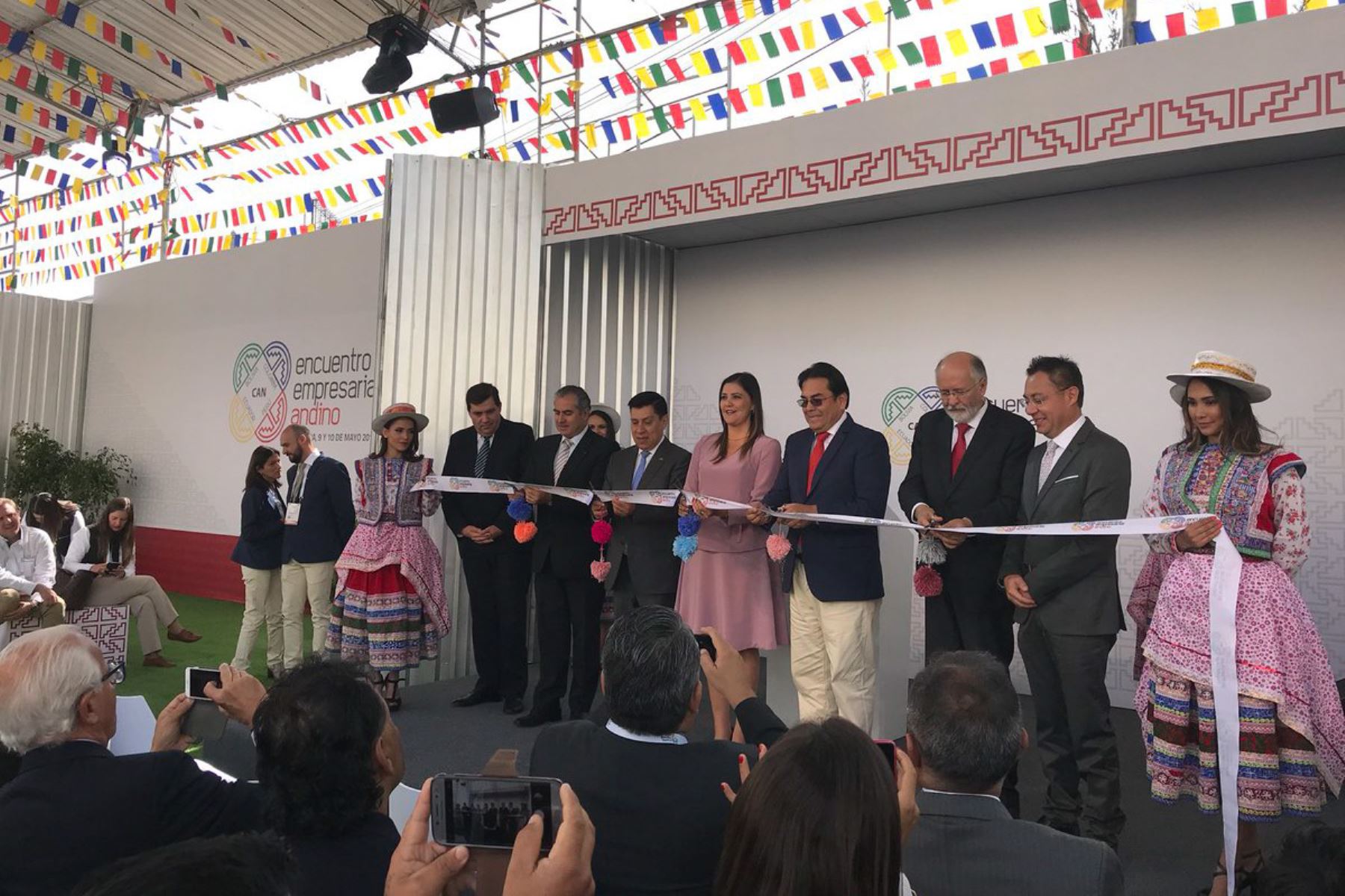 Se inicia en Arequipa el VII Encuentro Empresarial Andino. ANDINA/Difusión