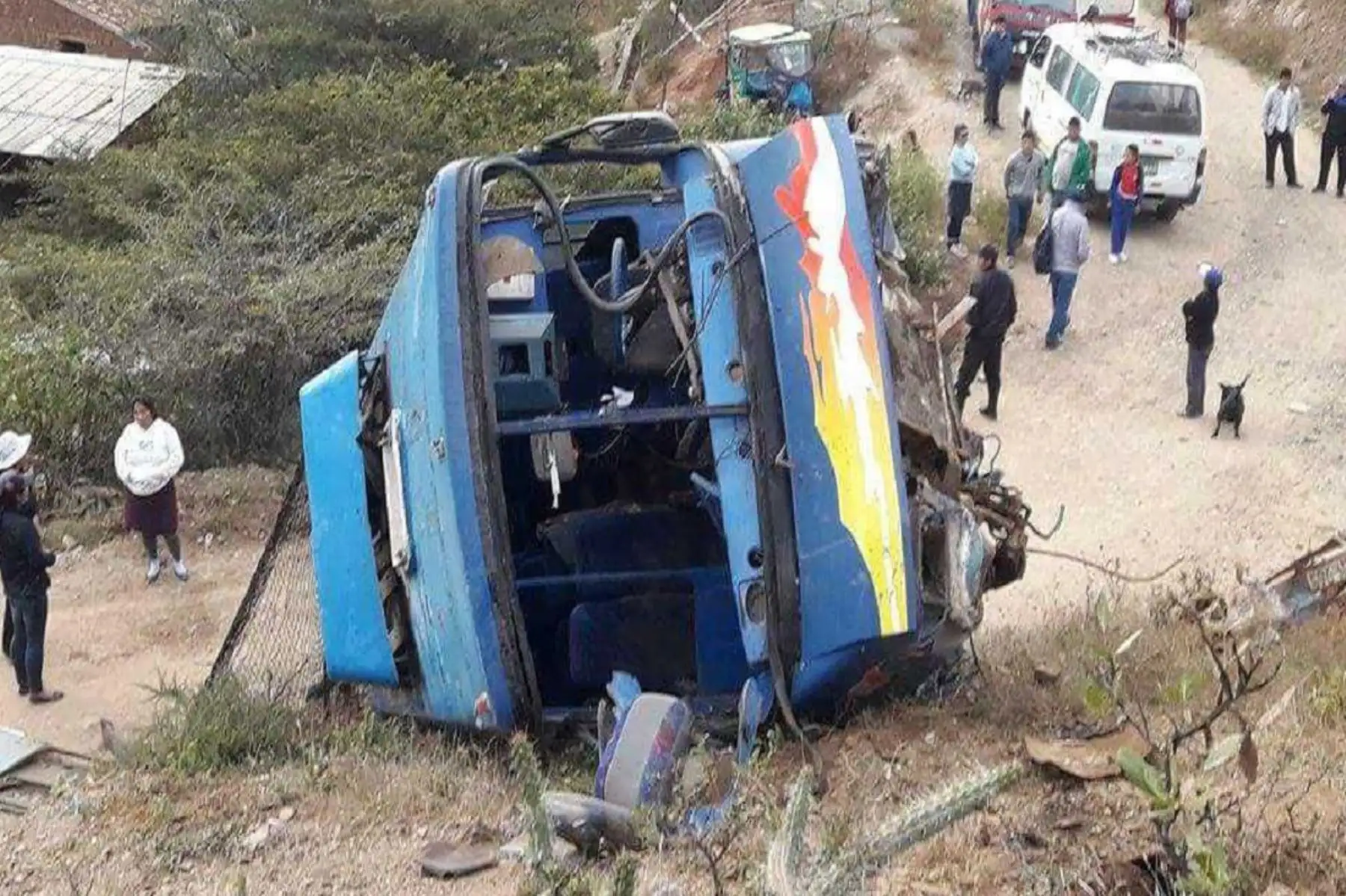 Los heridos han sido trasladados a los hospitales de apoyo de Caraz y Huaraz