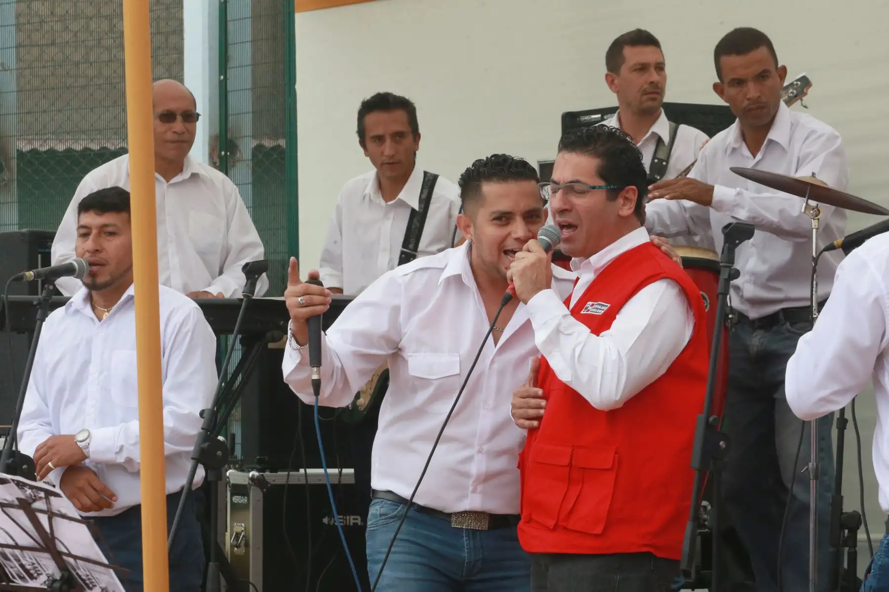 Ministro de Justicia, Salvador Heresi, participó en reconocimiento oficial del programa de formación musical Orquestando, en el penal del Callao. Foto: ANDINA/Jhony Laurente.