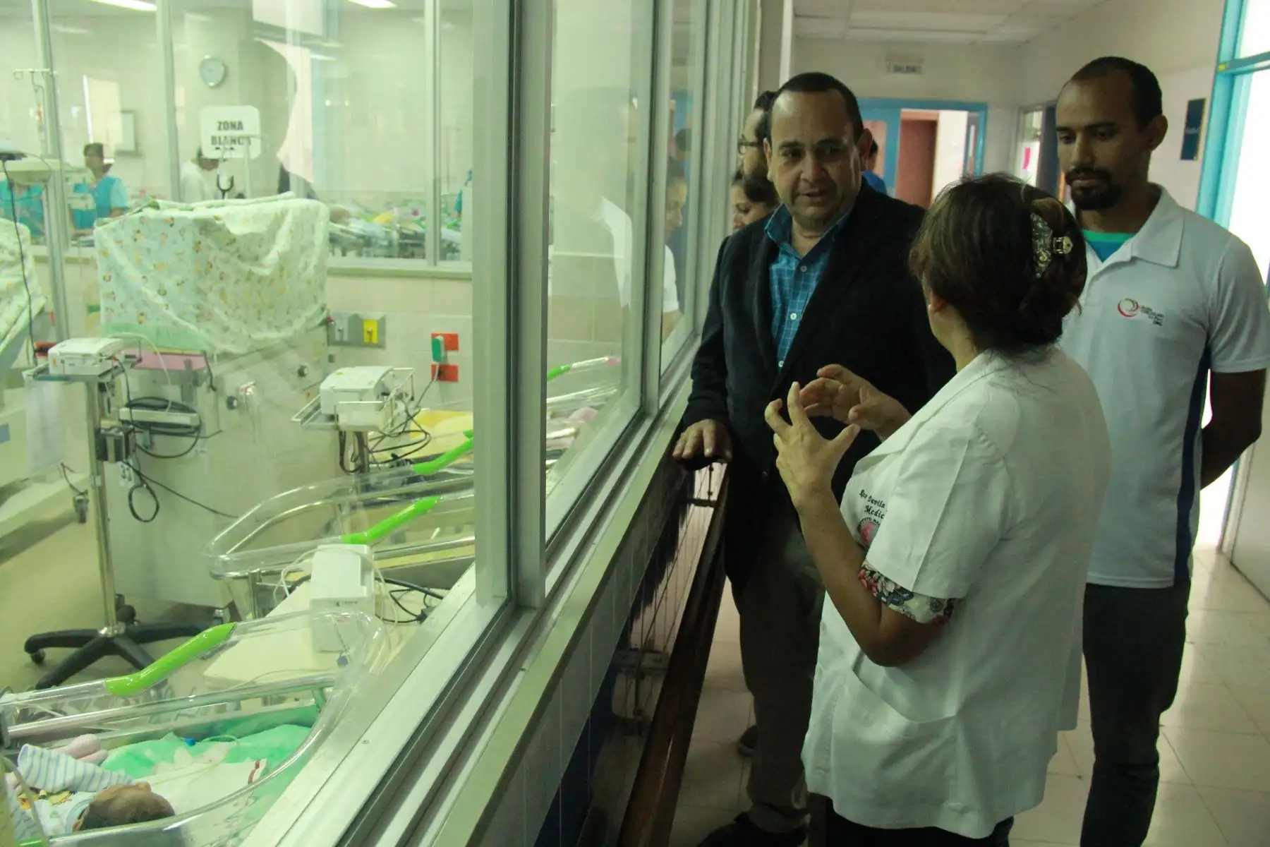 Venezolanos residentes en Perú donan implementos médicos a Maternidad de Lima. Foto: ANDINA/Difusión.