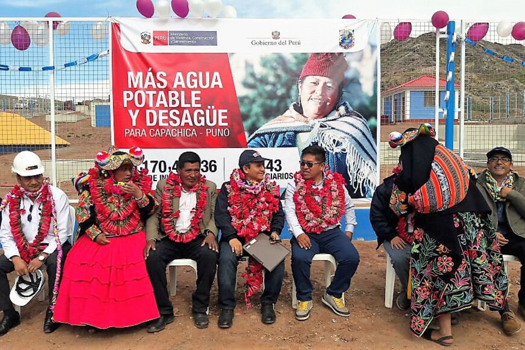 Inauguran planta de tratamiento de agua potable y alcantarillado en Puno. ANDINA/Difusión