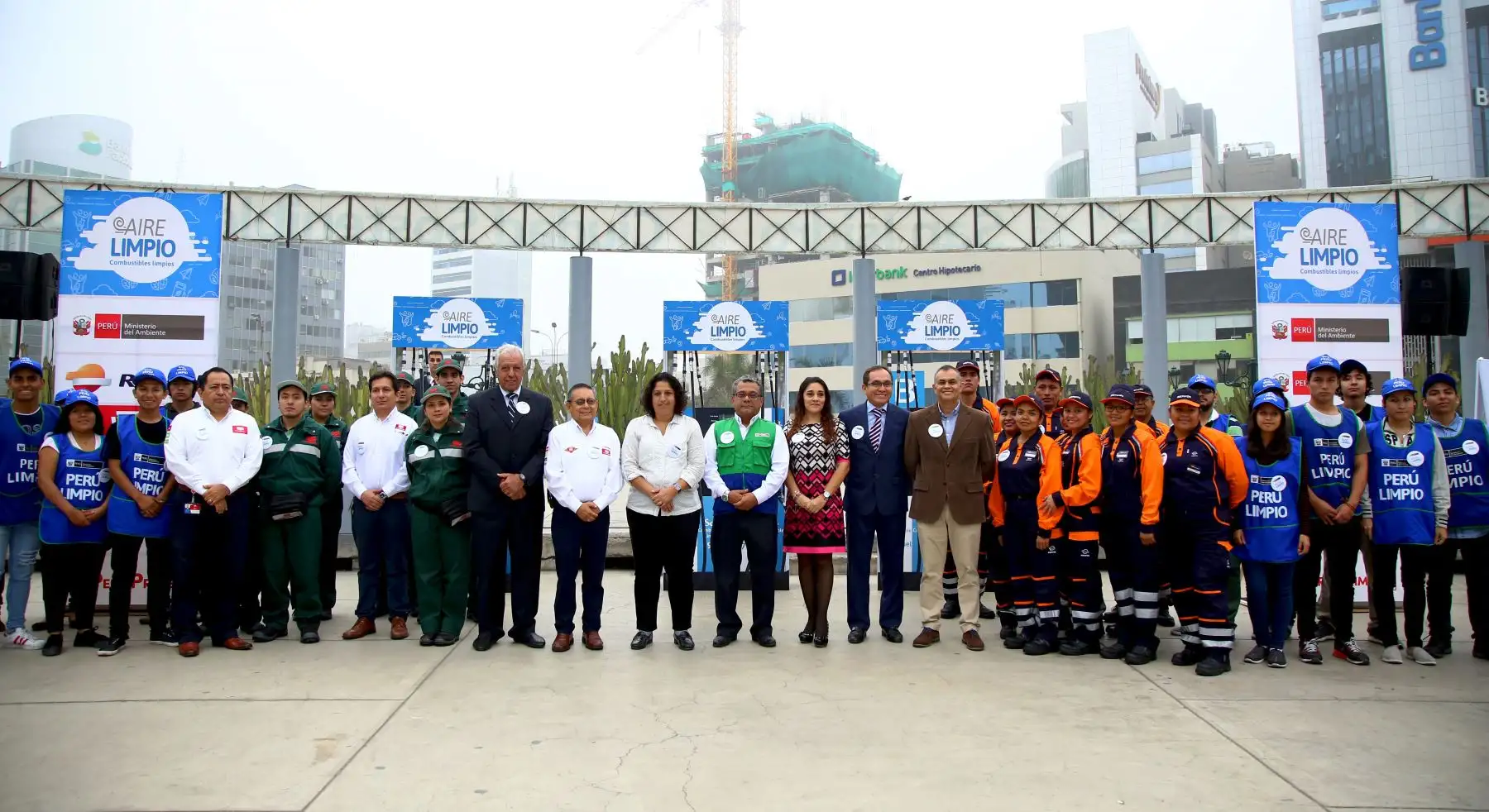 El Ministerio del Ambiente presenta la campaña nacional Aire Limpio, bajo el lema: “Mejora tu calidad de vida”. Foto: ANDINA/Minam.