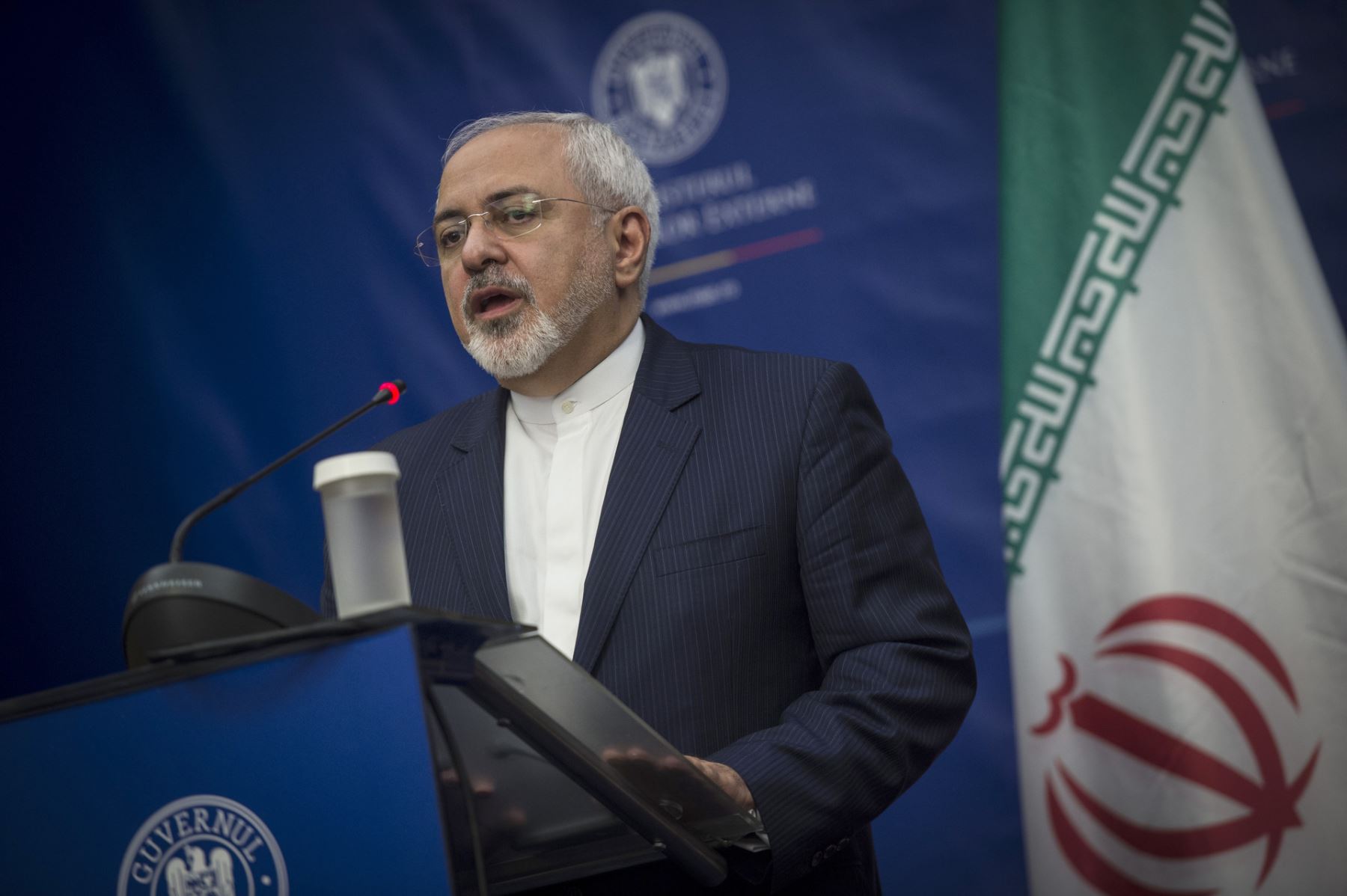Ministro iraní de Exteriores, Mohamad Javad Zarif Foto: AFP