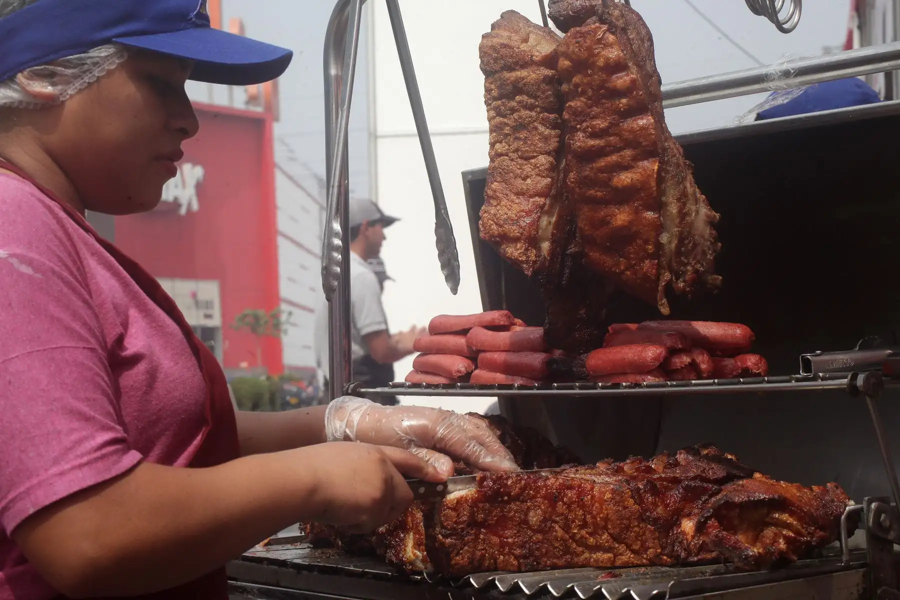 Feria gastronómica en Megaplaza de Independencia "Los sabores de mamá",en homenaje al Día de la Madre. Foto: ANDINA/Héctor Vinces.