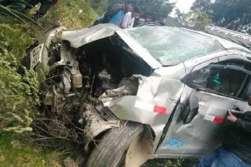 En el accidente perdió la vida el menor Emanuel Chávez Estrella (11).