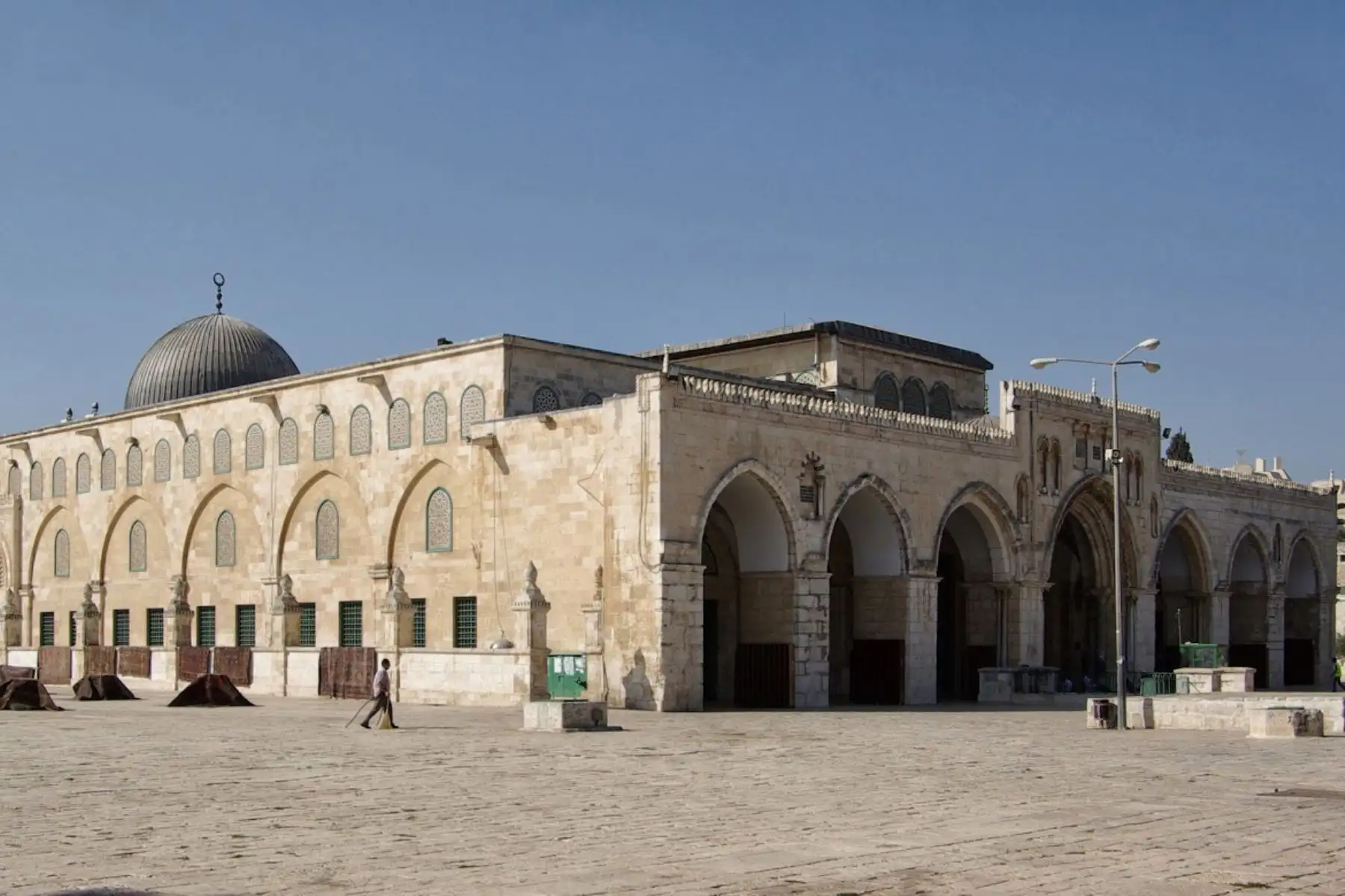 La mezquita de Al-Aqsa es el tercero lugar más importante para los musulmanes, después de la Cúpula de la Roca y la Cúpula de la Cadena. Foto: ANDINA/Depositphotos