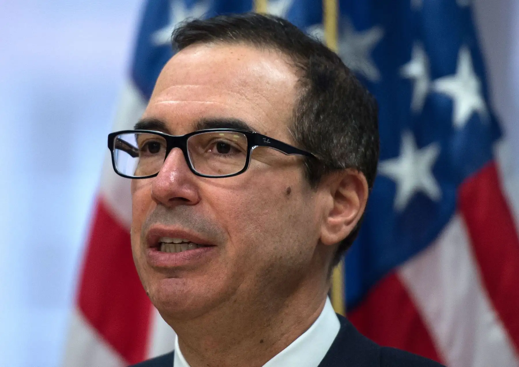 Secretario del Tesoro de EEUU Steven Mnuchin Foto: AFP