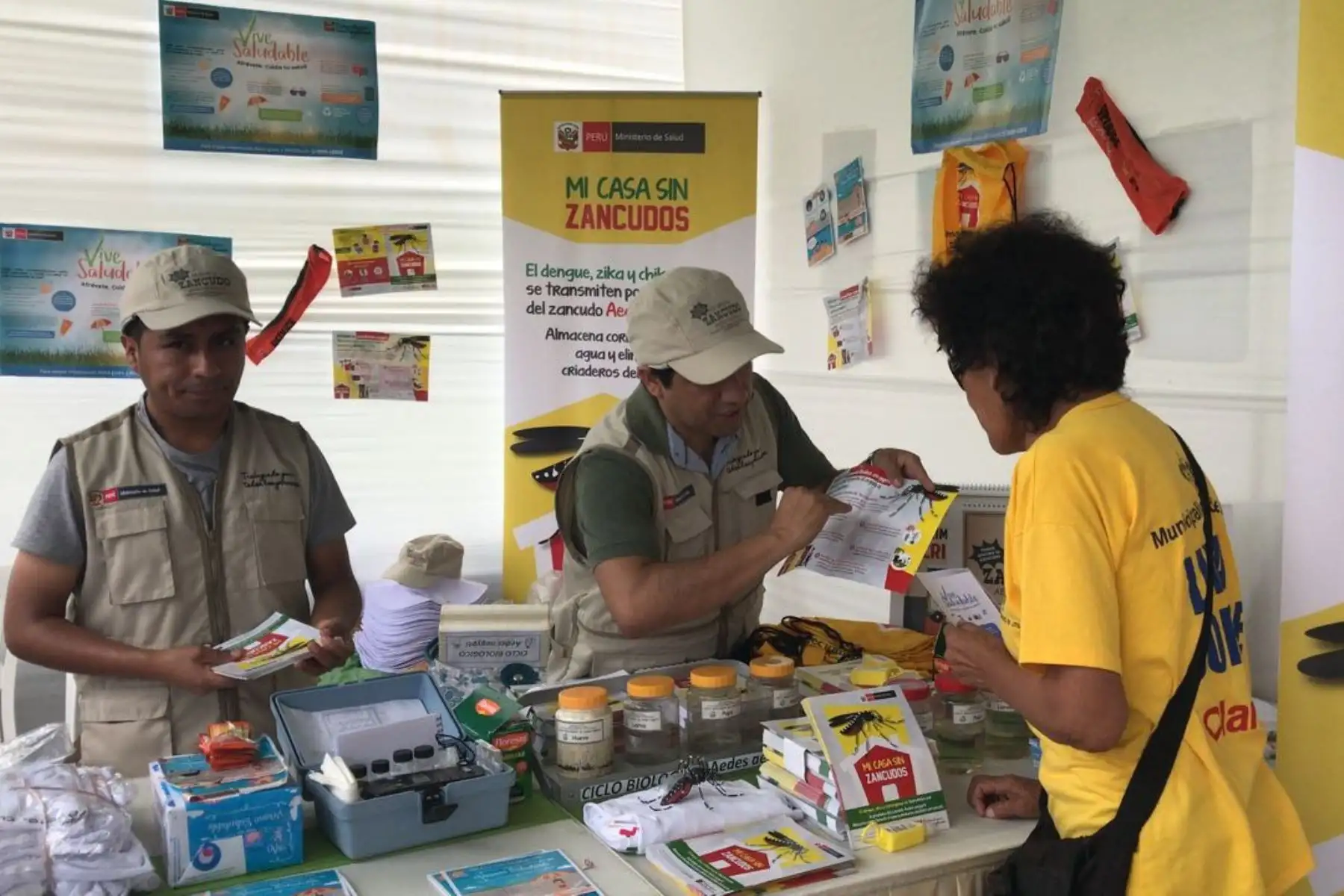 Acciones de emergencia sanitaria permitió reducir casos de dengue en Piura, destaca el Ministerio de Salud. ANDINA/Difusión