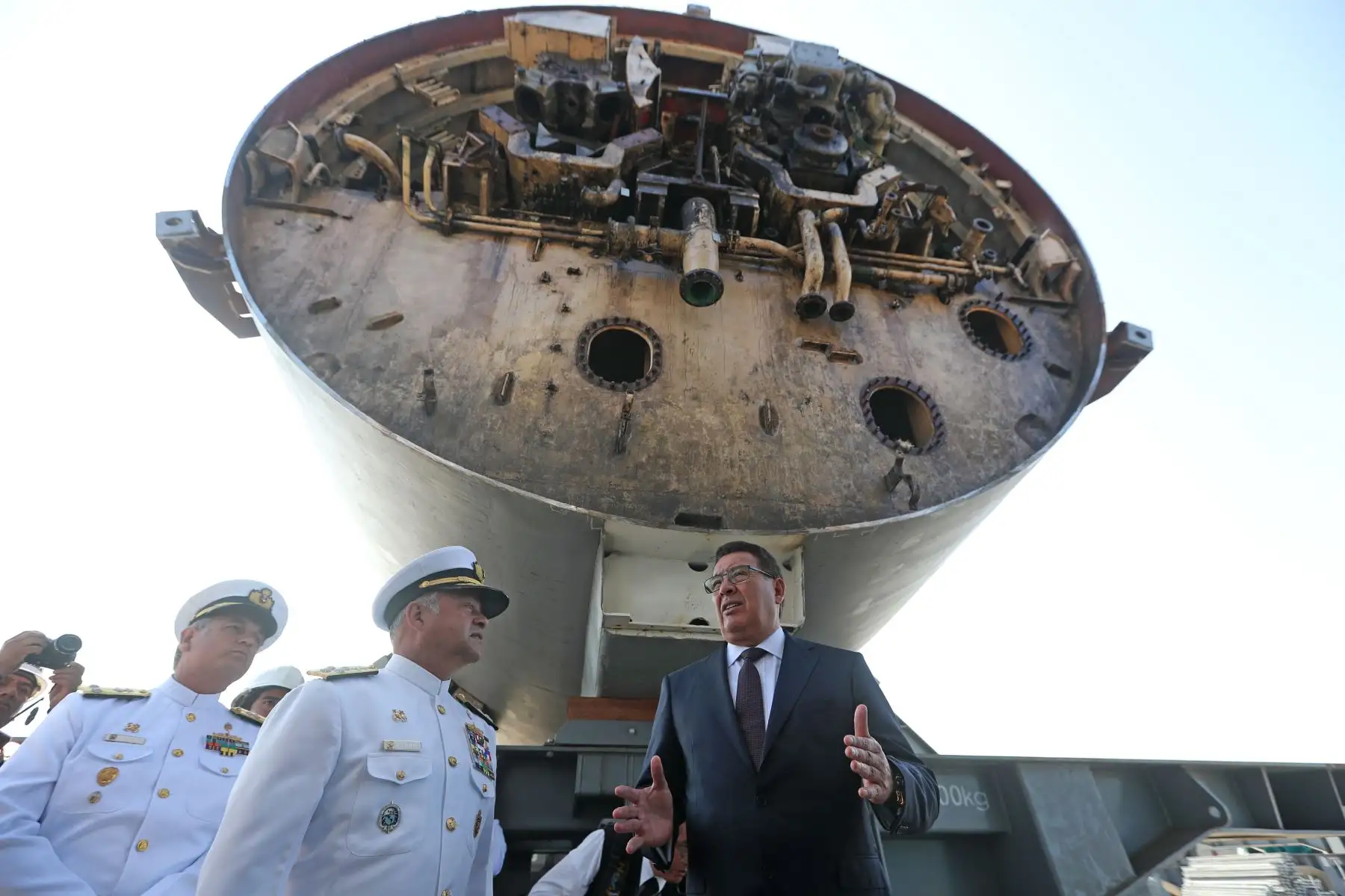 El BAP Chipana será modernizado por Sima Perú, junto a otros tres submarinos, con la asistencia técnica y transferencia tecnológica del astillero alemán Thyssenkrupp Marine System GmbH. Foto: Mindef.