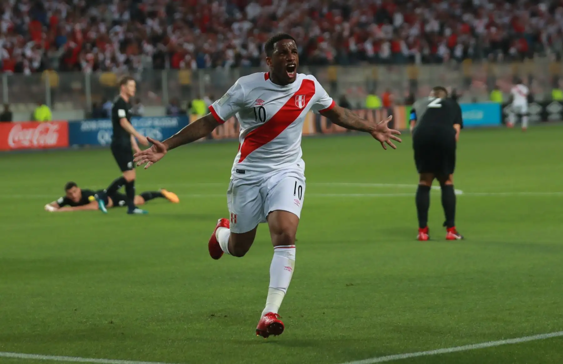 Jefferson Farfán. Foto: ANDINA/Carlos Lezama