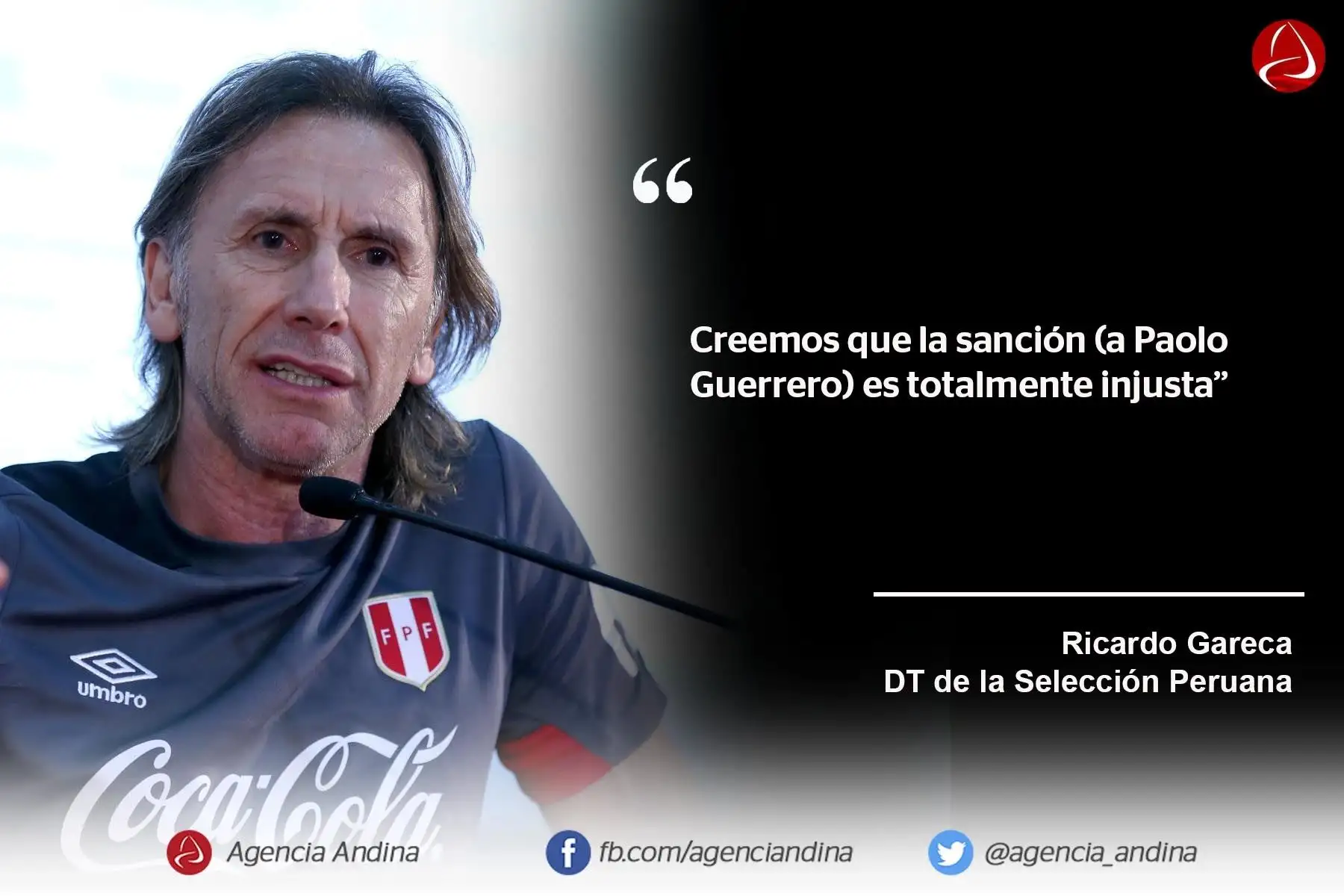Las frases de Ricardo Gareca.