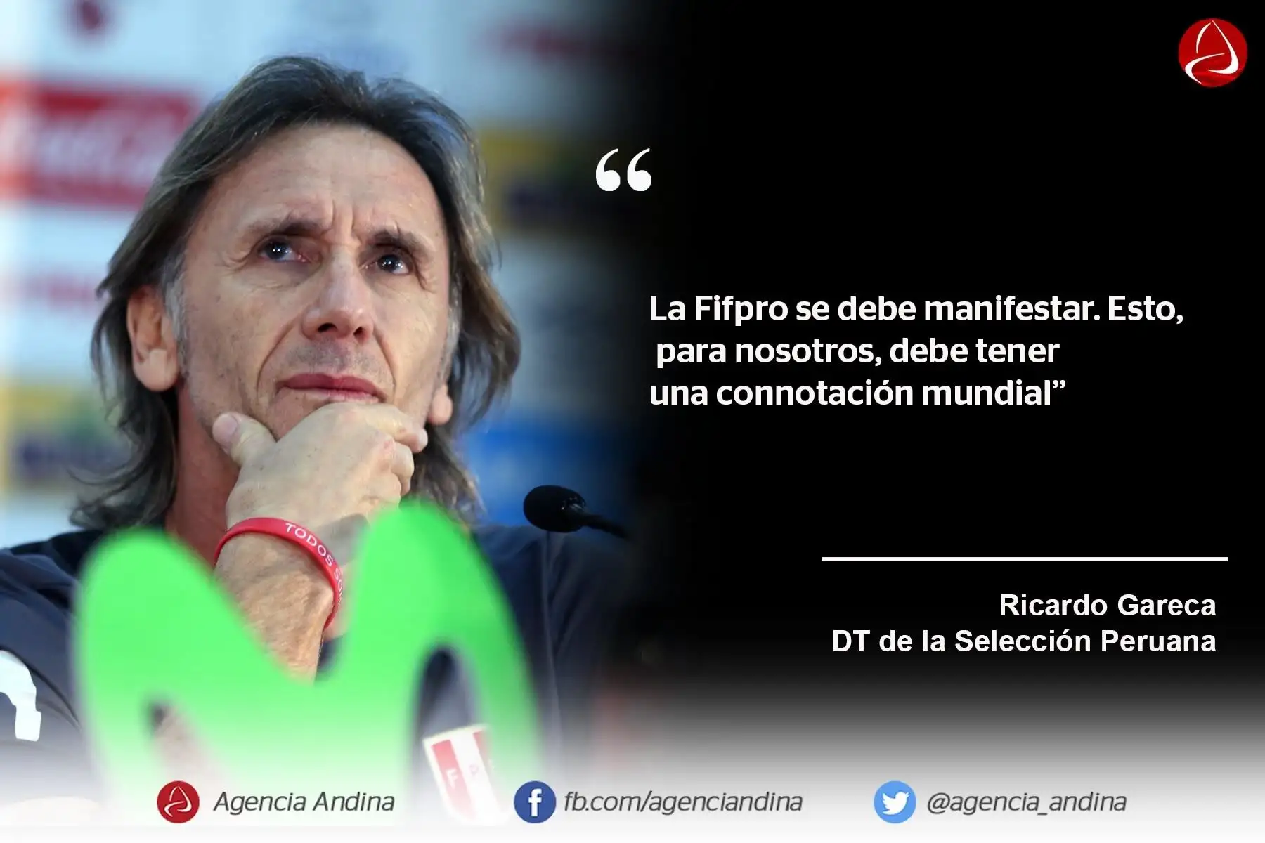 Las frases de Ricardo Gareca.
