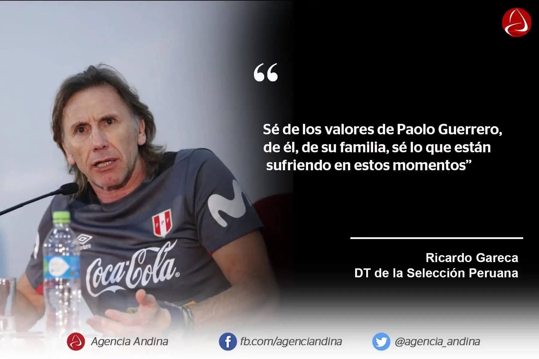 Las frases de Ricardo Gareca.