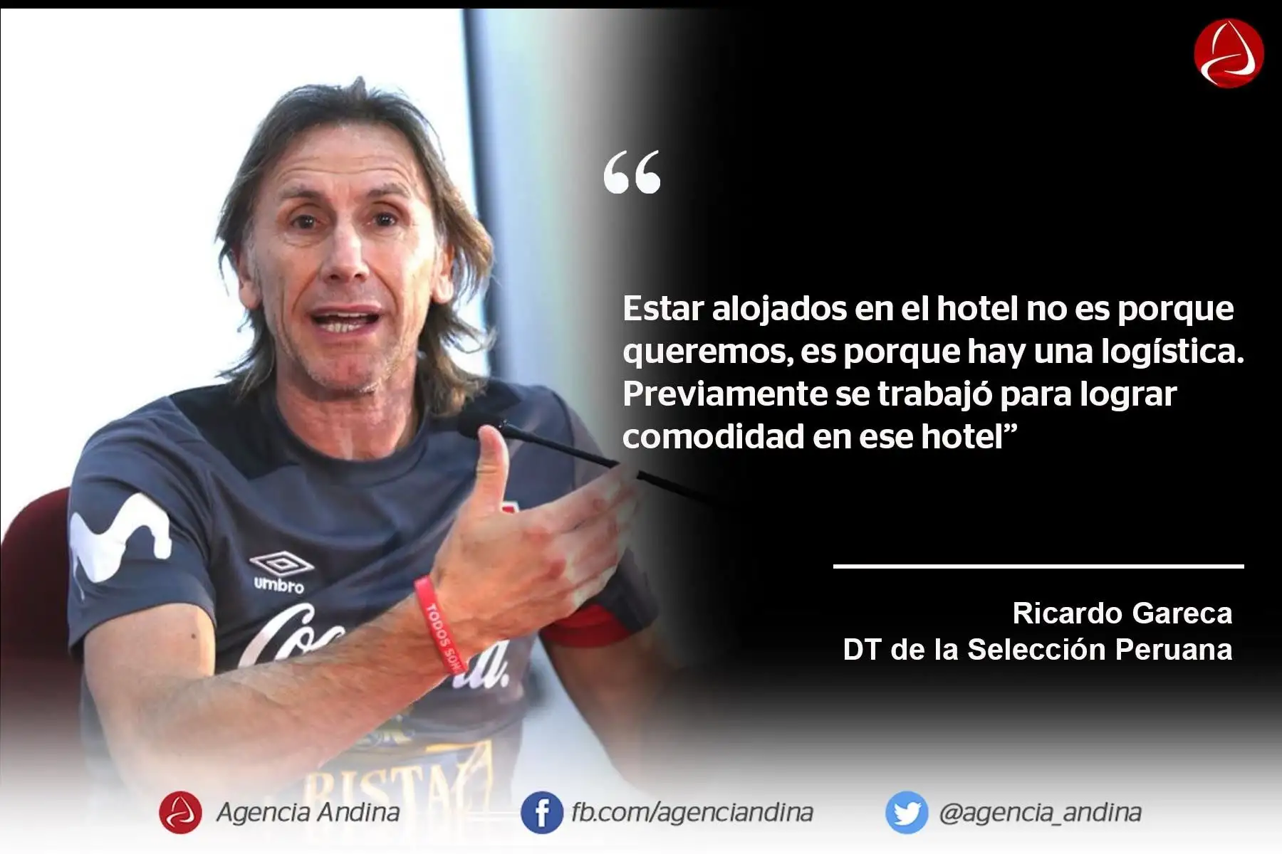 Las frases de Ricardo Gareca.