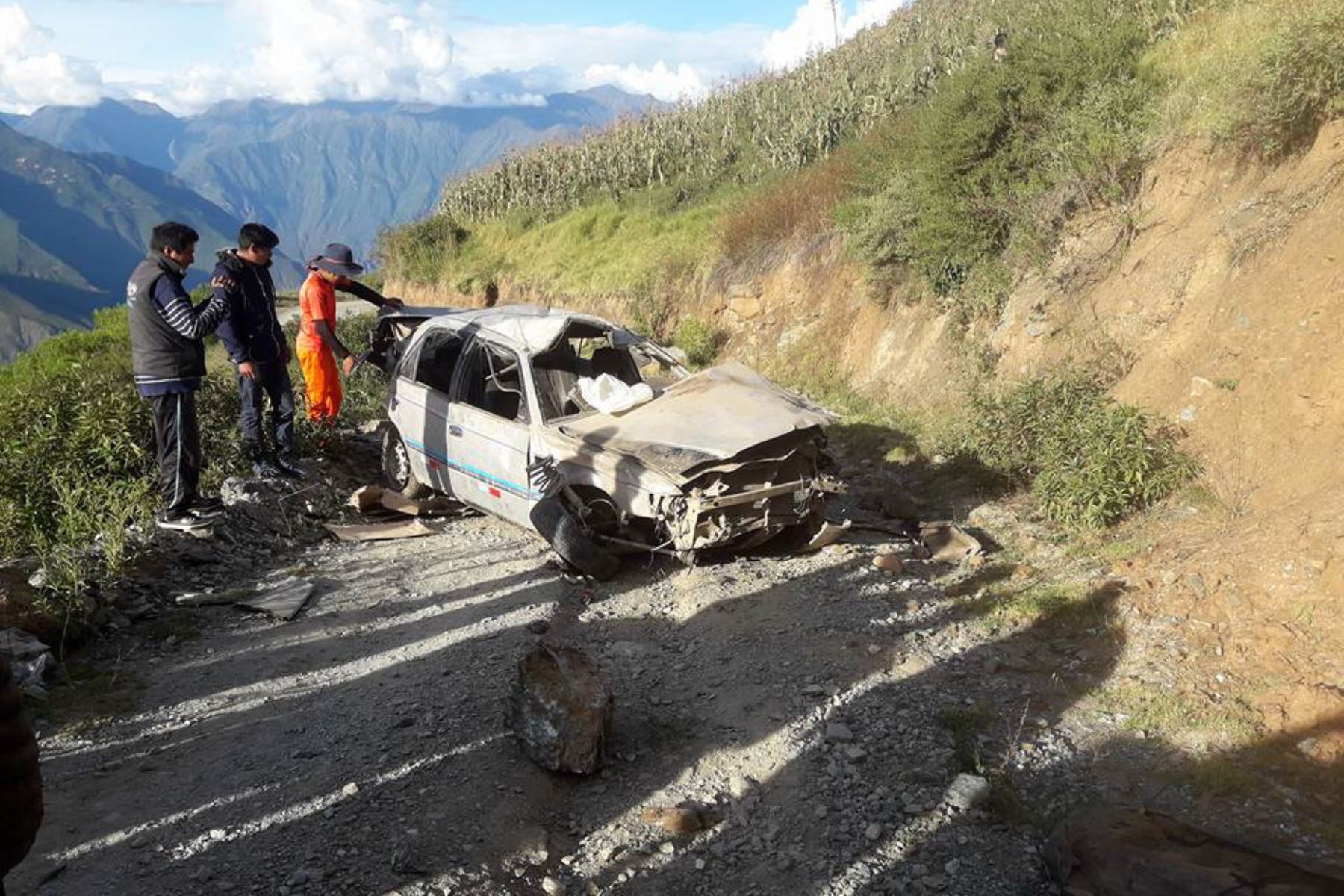 Seis fallecidos deja accidente de tránsito en carretera de penetración en Huancavelica. ANDINA