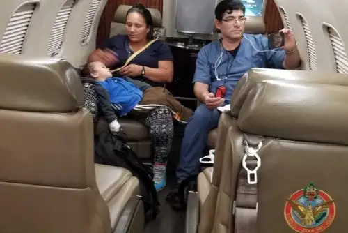 Menor evacuado desde Iquitos será atendido en el Instituto Nacional de Salud del Niño (INSN).