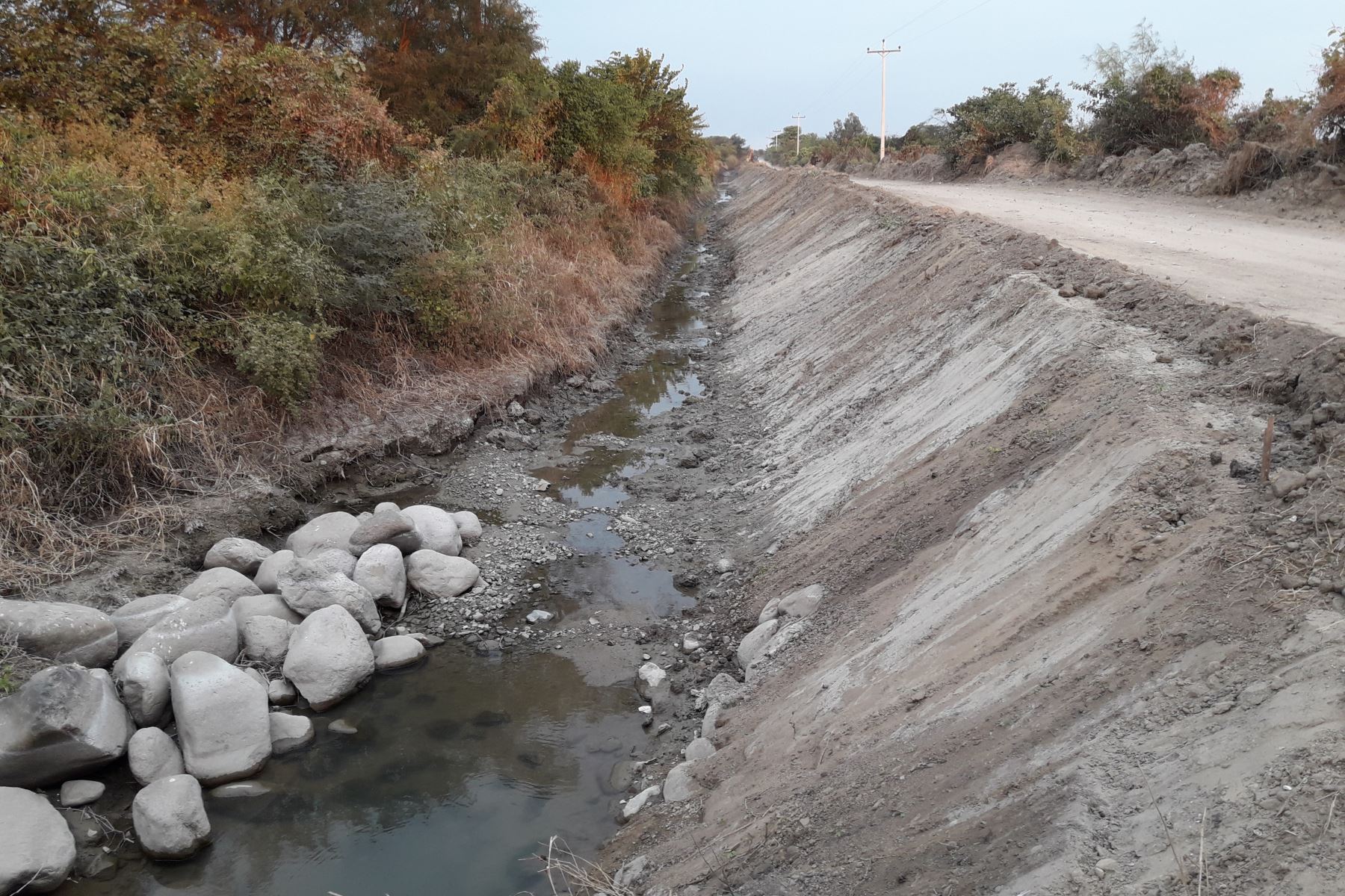 Ministerio de Agricultura y Riego invierte S/ 25 millones en limpieza de canales y drenes de Piura. ANDINA/Difusión
