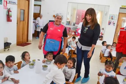 Titular del Midis, Llilana La Rosa, anuncia desde Huánuco la instalación de lactarios en Cuna Más