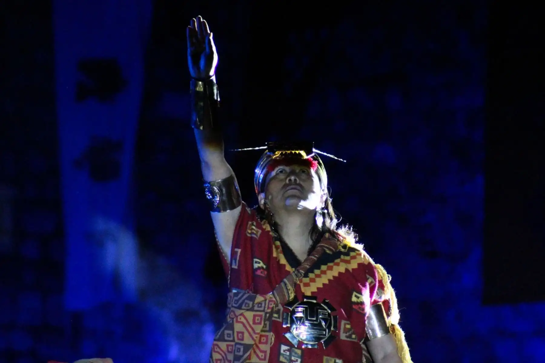 Con una espectacular escenificación Inca Cusco invita a turistas a participar de sus fiestas jubilares. ANDINA/Percy Hurtado