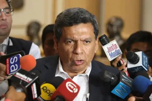 Hernando Cevallos, integrante del equipo técnico de Perú Libre. Foto: ANDINA/Héctor Vinces.