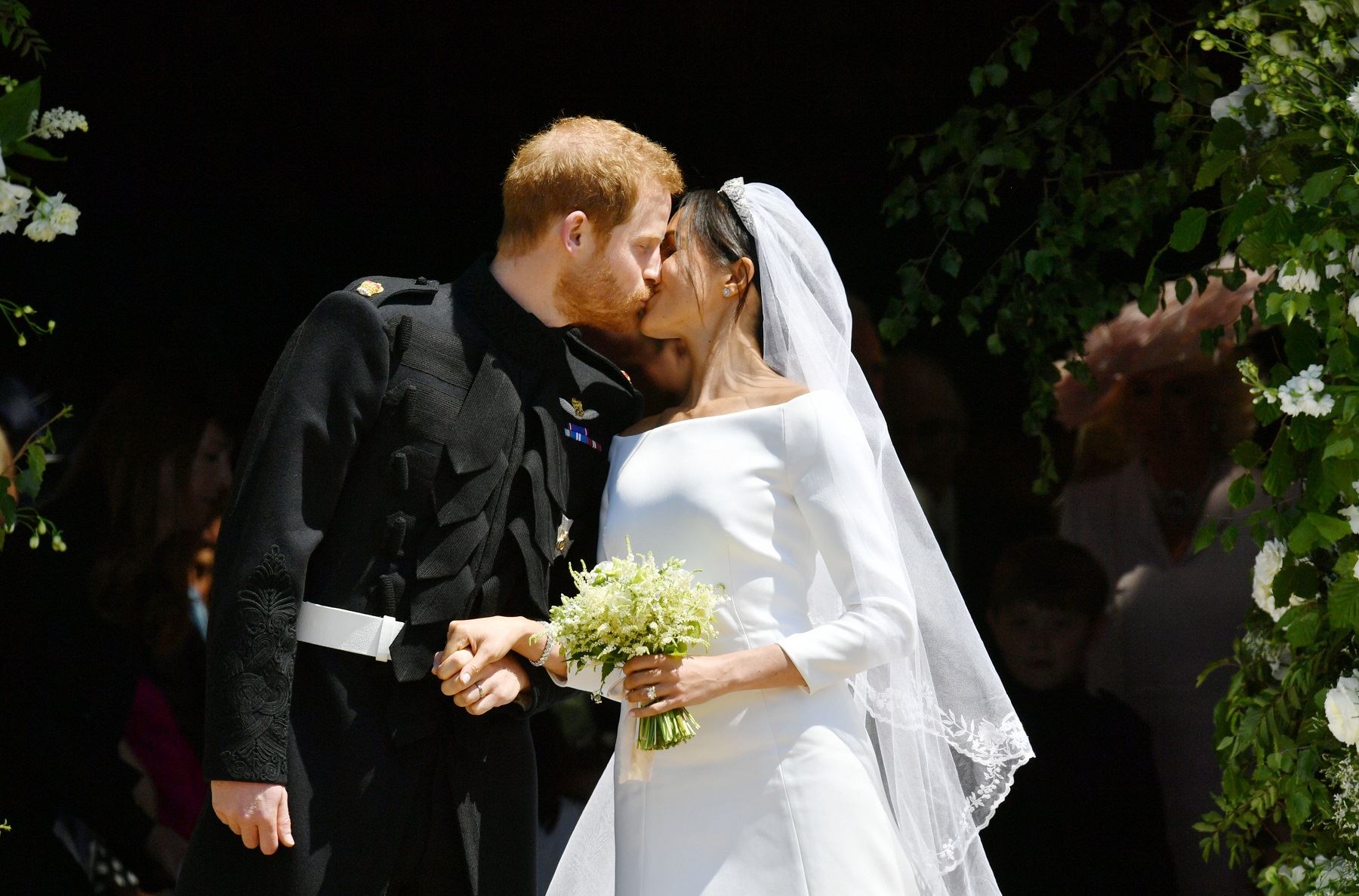 Príncipe Harry de Inglaterra y Meghan Markle se casaron