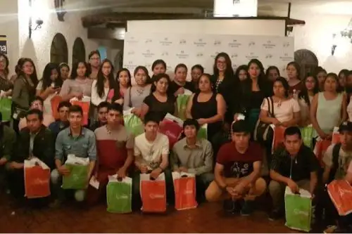 Jóvenes beneficiarios del programa Contacto Joven de la Municipalidad de Lima, Foto: Andina/Difusión