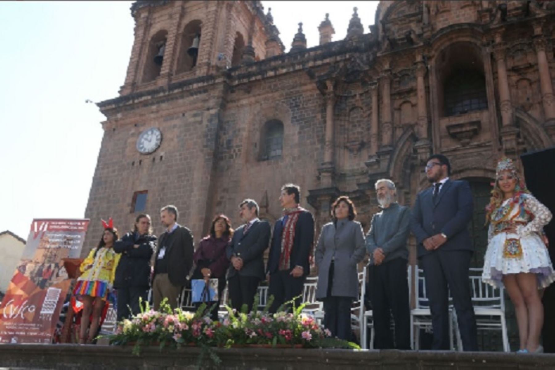 Ministra de Cultura, Patricia Balbuena, participa esta mañana en Cusco, en el VI Encuentro Nacional de Centros Históricos del Perú "Sostenibilidad Social y Económica de los Centros Históricos". ANDINA/Difusión