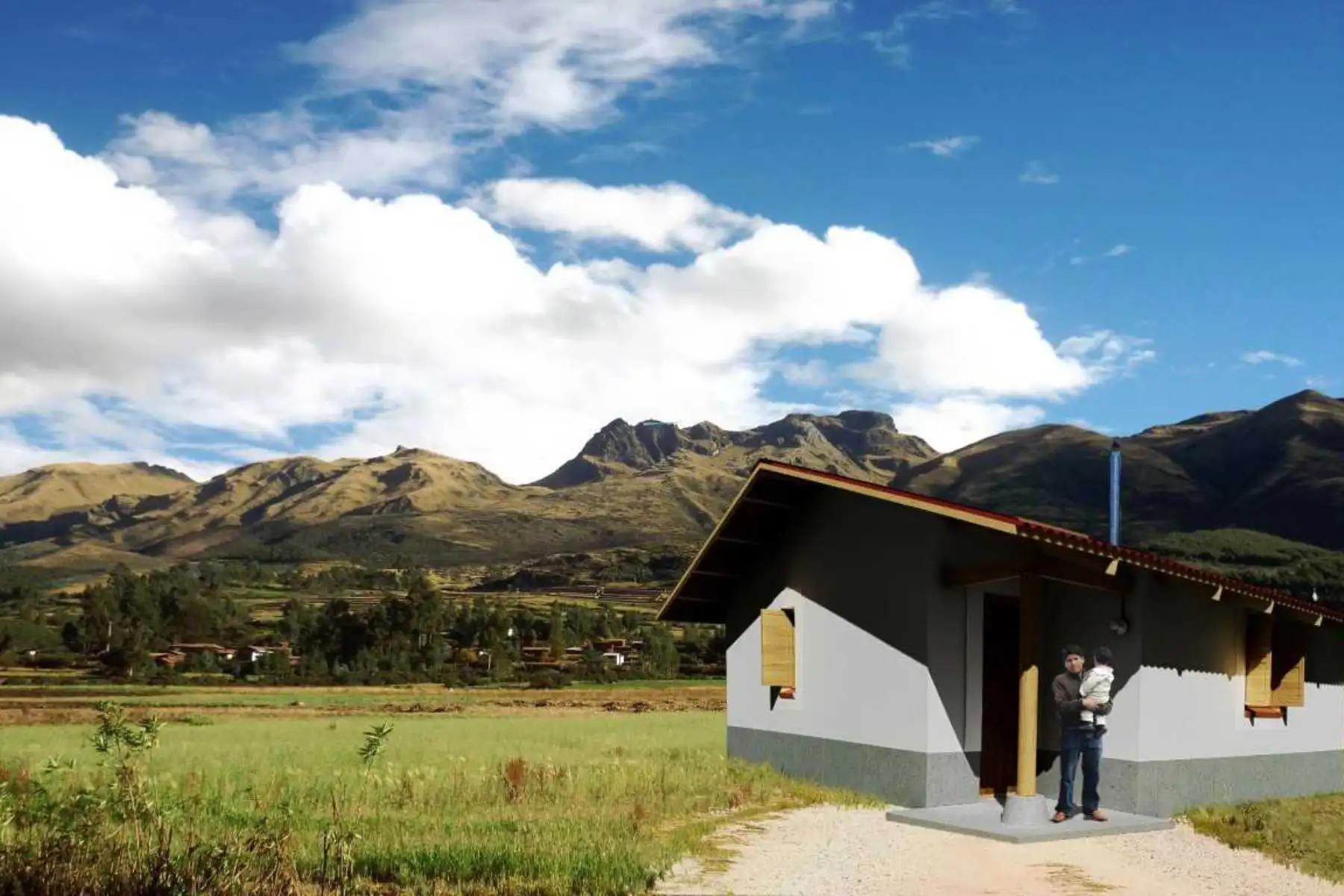 Más de S/ 3 millones invertirá el Ministerio de vivienda para mejorar viviendas rurales en dos distritos de Ayacucho, ubicados en el Vraem. ANDINA/Difusión
