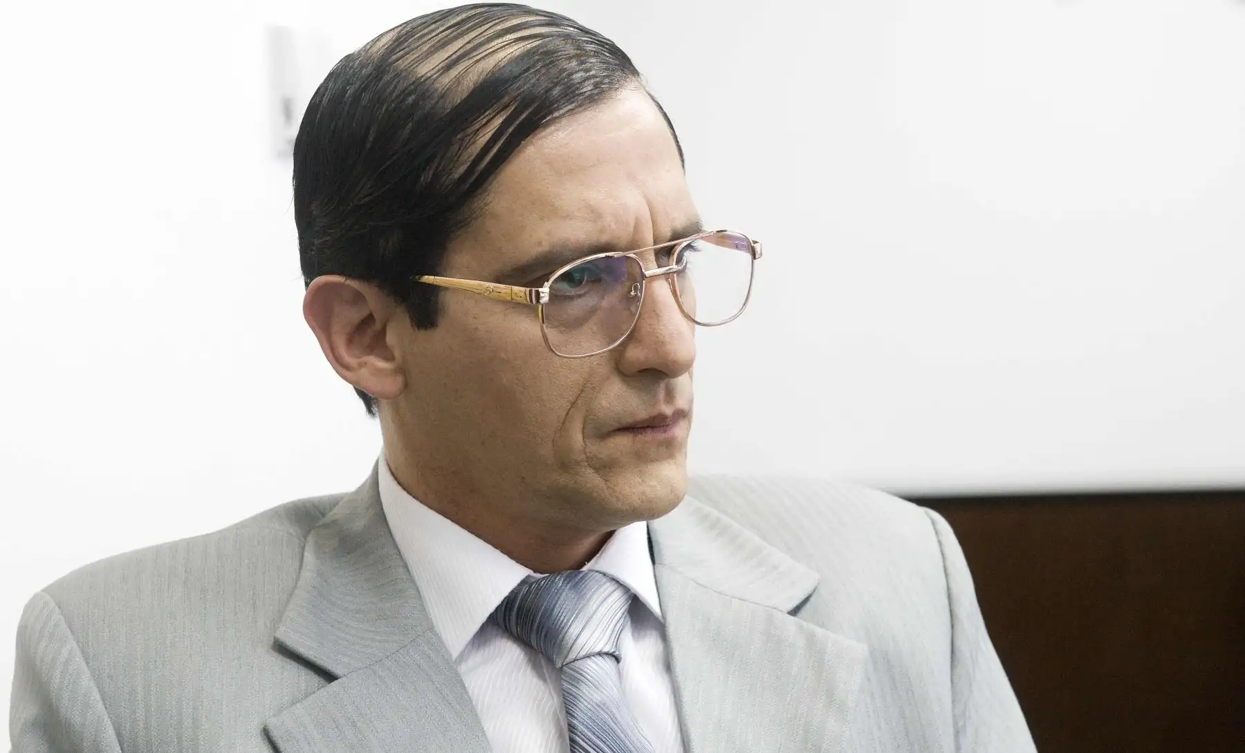 Miguel Iza interpretando a Vladimiro Montesinos en Caiga quien caiga Cortesía