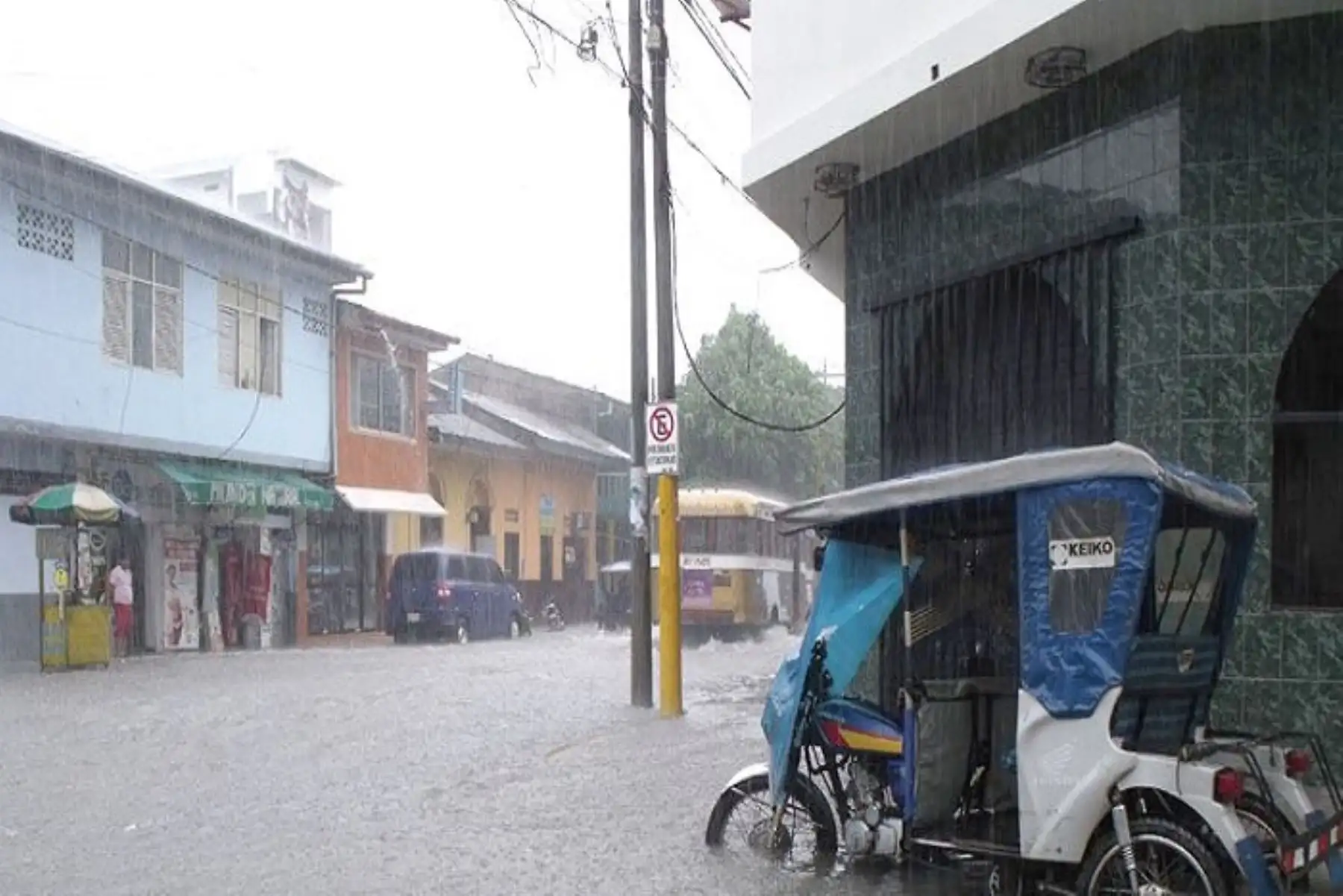 Lluvias de moderada a fuerte intensidad acompañadas de descargas eléctricas y ráfagas de viento se iniciarán hoy domingo 2 de diciembre y se prologarán hasta el martes 4 en 28 provincias de 10 regiones de la selva, informó el Servicio Nacional de Meteorología e Hidrología (Senamhi). ANDINA/Difusión